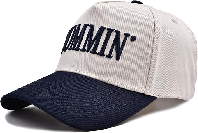 Womens Trucker Hat - with Mommin Embroidery Ponytail Fit - Mothers Day Great Gifts for Mom Wife Stepmom