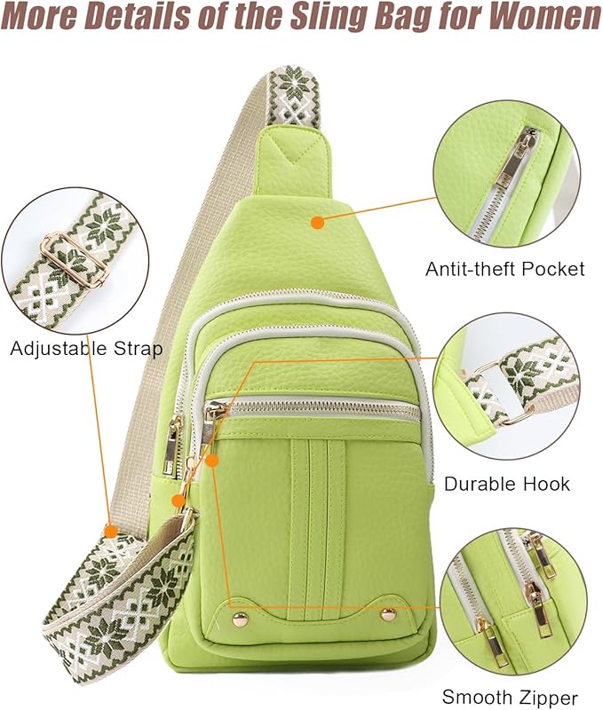 Mothers Day Gifts for Mom Her Teen Girls Girlfriend Crossbody Bags Gifts for Women Birthday Personalized Gift for Family Small Crossbody Sling Bag Fanny Pack Chest Travel Purse Christmas Gift Idea