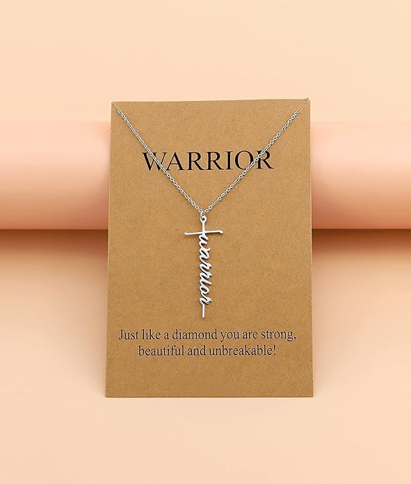 Lcherry Faith Cross Pendant Necklace for Women Religious Christian Jewelry Mother's Day Gifts for Women