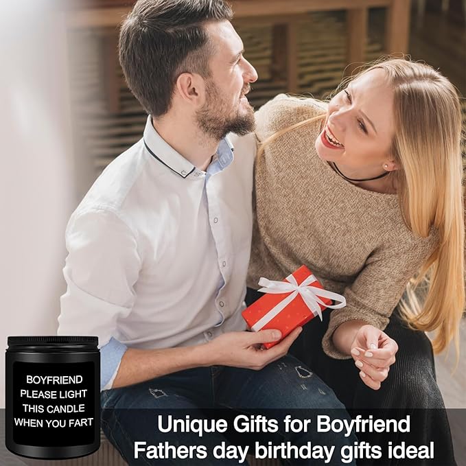 Homsolver Gifts for Boyfriend, Valentines Day Anniversary Birthday Gift for Him - I Love You Boyfriend Funny Gifts from Girlfriend