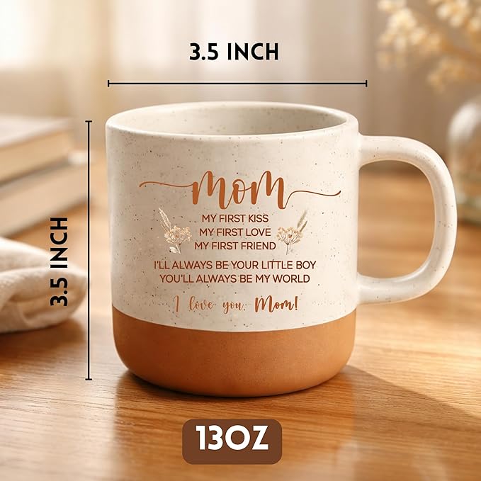 Mother’s Day Gifts for Mom from Son, Sentimental Mom Mug 13oz, Mother Son Gift, I Love You Mom Coffee Mug, Birthday Gifts for Moms from Sons