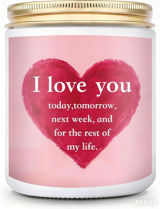 I Love You Gift for Her, Mothers Day Candle for Wife,Mom, Romantic Gift for Her Girlfriend Fiance Bride Birthday Anniversary,Wedding Present for Women,Date Night,Funny Wife Candle for Mothers Day
