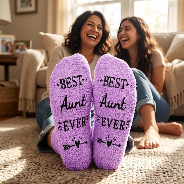 HAPPYPOP Mothers Day Socks - Sisters Aunt Gifts, Gifts for Sister Daughter Mother in Law