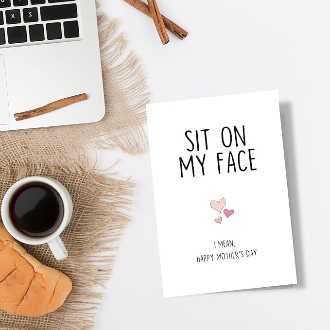 Spercy Dirty Mothers Day Card for Wife, Naughty Mothers Day Card Gift from Husband, Sexy Mothers Day Card for Girlfriend Fiancee