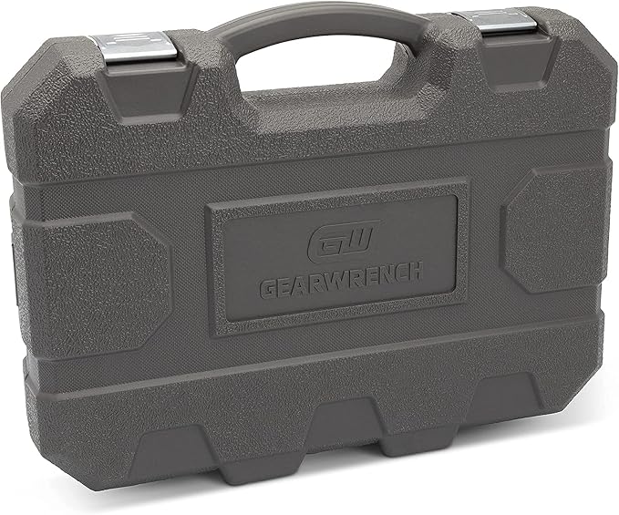 GEARWRENCH 44 Pc. 3/8" Drive 6 Point Standard & Deep Impact SAE/Metric Socket Set - 84916N (Pack of 3)