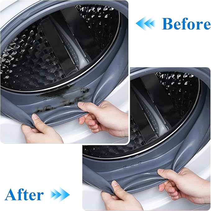 2 Pack Dryer Vent Cleaner Kit - Long Flexible Lint Brush for Dryer Vents, Refrigerator Coils, and Radiators - Household Cleaning Supplies (2, 1 Short+1 Long)
