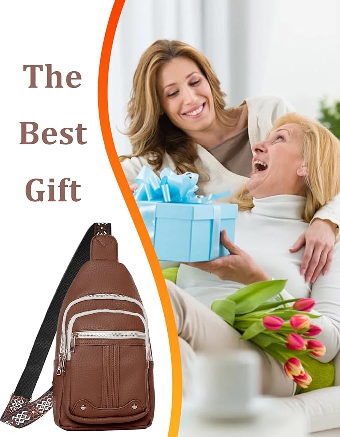 Mothers Day Gifts for Mom Grandma Nana Aunt Teacher Nurse Crossbody Bags Gifts for Women Birthday Gift for Her Family Small Crossbody Sling Bag Fanny Pack Chest Travel Purse zChristmas Gift Ideas
