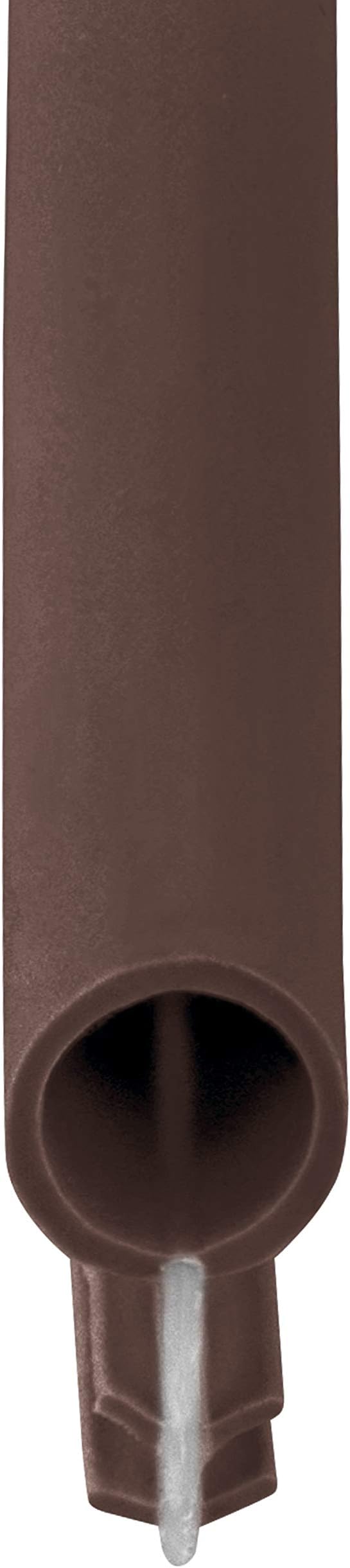 Window Weatherstrip Seal 1/4" Bulb Bubble Kerf Mount 4 Colors & 6 Length Options (500', Brown)