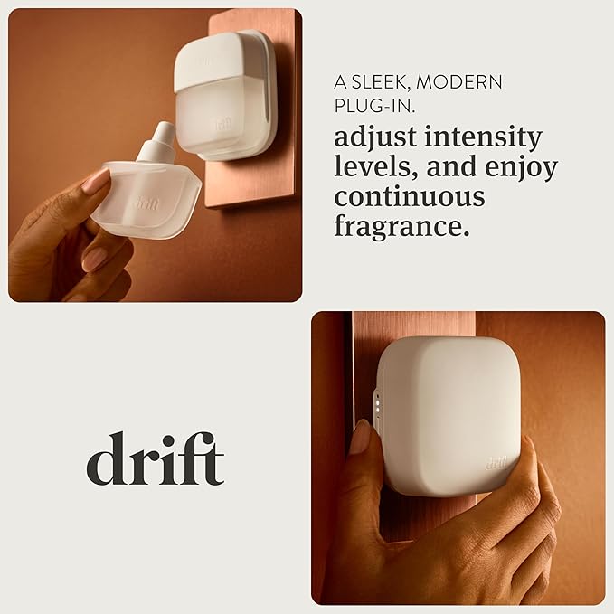 Drift Home Scent Diffuser Starter Kit in Odyssey - Adjustable and Long Lasting Diffuser Aroma - Clean Ingredients, Pet Safe