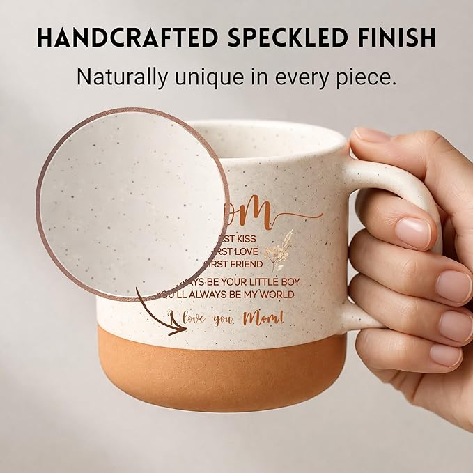 Mother’s Day Gifts for Mom from Son, Sentimental Mom Mug 13oz, Mother Son Gift, I Love You Mom Coffee Mug, Birthday Gifts for Moms from Sons