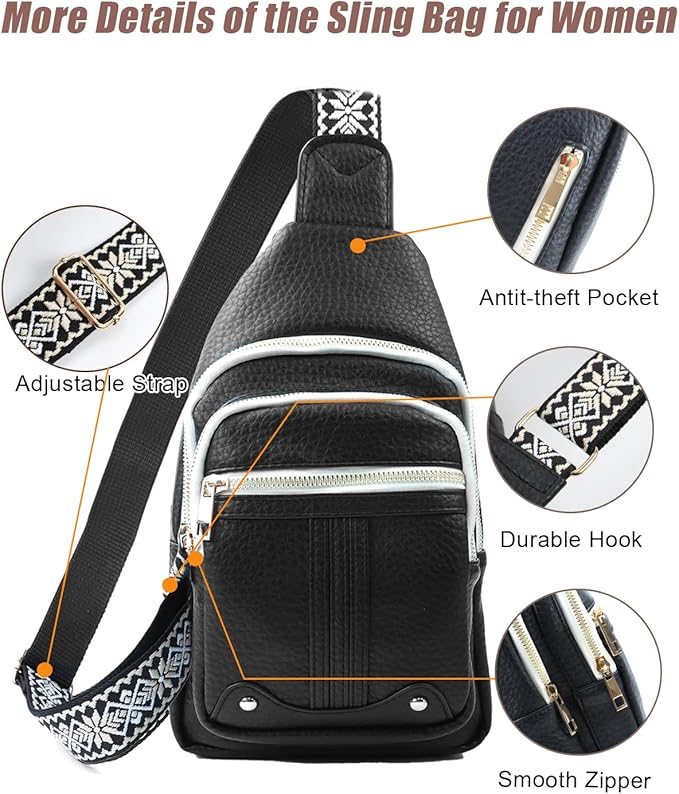 Mothers Day Gifts for Mom Wife Crossbody Bags for Women Gifts for Mom from Daughter Son Husband Anniversy Birthday Family Mother in Law Small Gift Sling Bag Fanny Travel Pack Christmas Gift Ideas