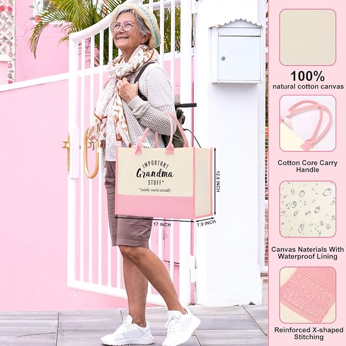 FORBIDDEN PAPER Gifts Tote Bag Important Stuff Tote Gift Gifts Birthday for Shopping Bag Grocery Bag Utility Tote