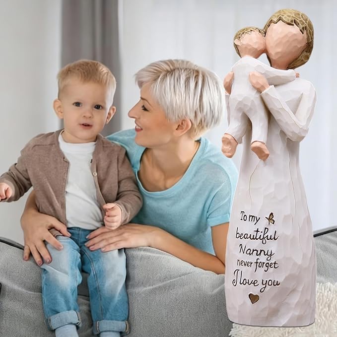 Nanny Gifts for Grandma, Gifts for Nanny, Gift from Grandkids, Sculpted Hand-Painted Figurine