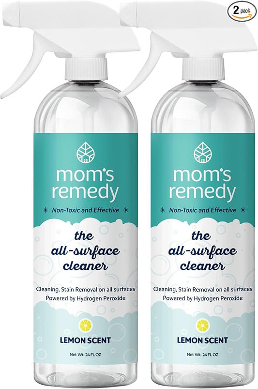 MOMREMEDY Hydrogen Peroxide All Purpose Cleaning Spray | Multipurpose Home Cleaner | Fabric and Laundry Stain Remover | All Surface Kitchen and Bathroom | Non Toxic