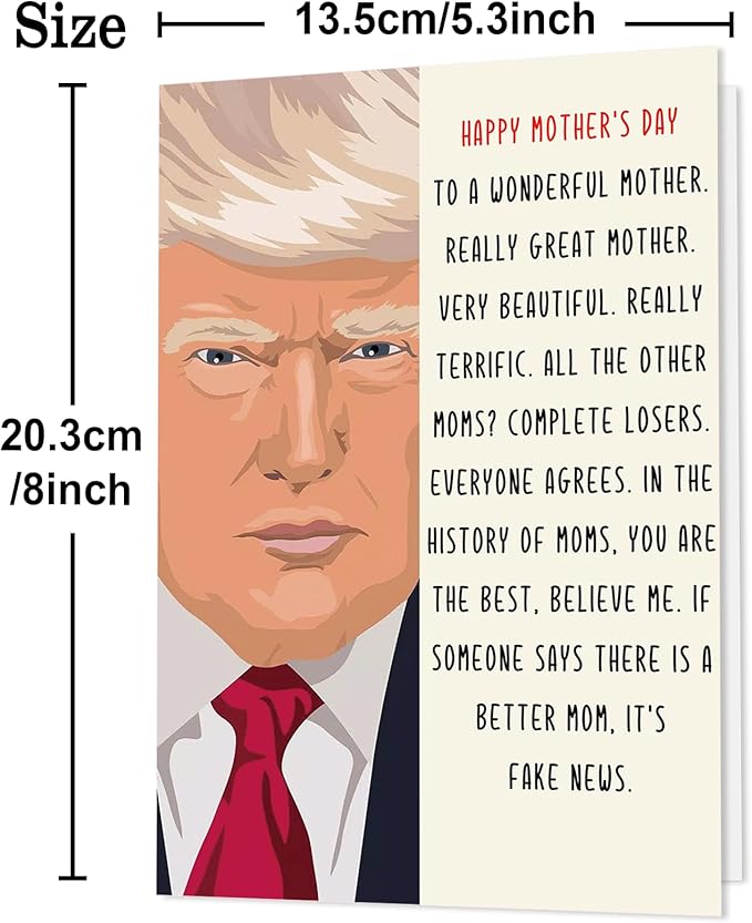Funny Mothers Day Card for Mom Wife Grandma, Happy Mother's Day Gifts for Women Her, Humor Mothers Day Card Gifts from Son Daughter Husband