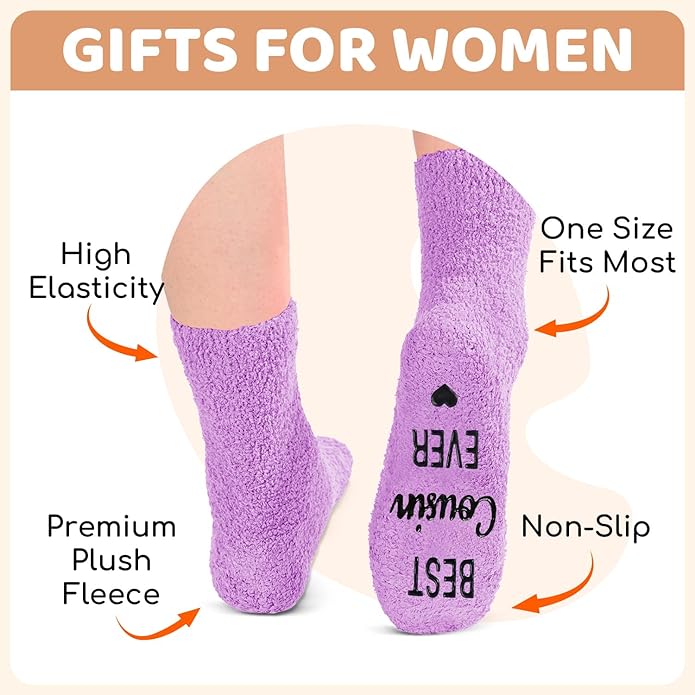 HAPPYPOP Mothers Day Socks - Sisters Aunt Gifts, Gifts for Sister Daughter Mother in Law