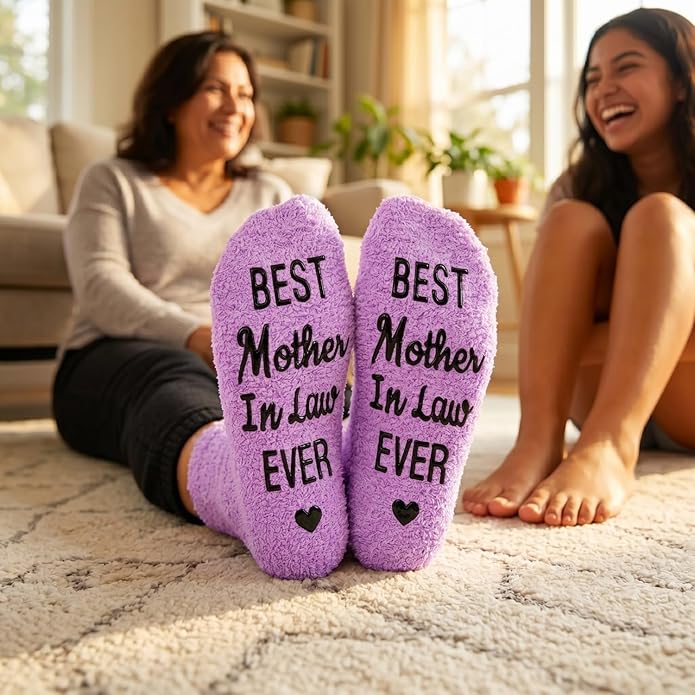 HAPPYPOP Mothers Day Socks - Sisters Aunt Gifts, Gifts for Sister Daughter Mother in Law