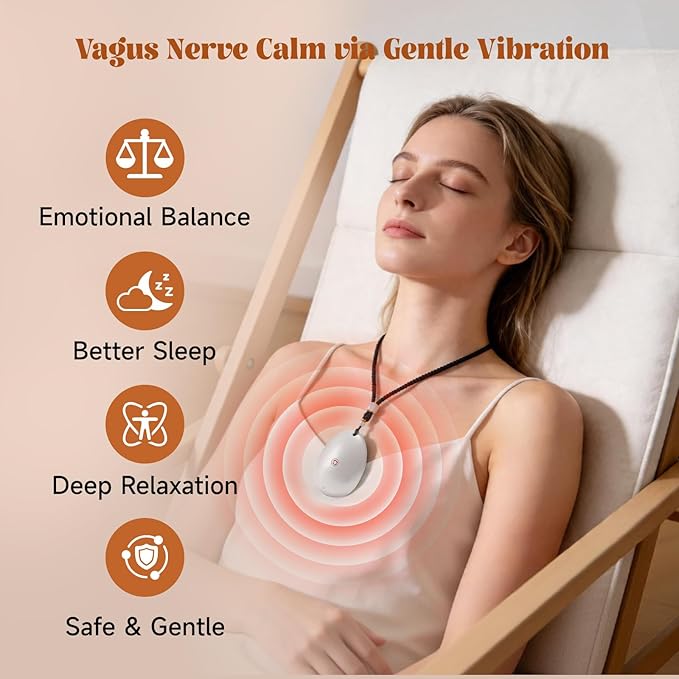 Sleep Aid Device - Portable White Noise Machine with Bluetooth & Pillow Speaker, Rechargeable Personal Sound Machine for Bed, Sensory Calm Focus & Sensory Relaxation for Adults Kids