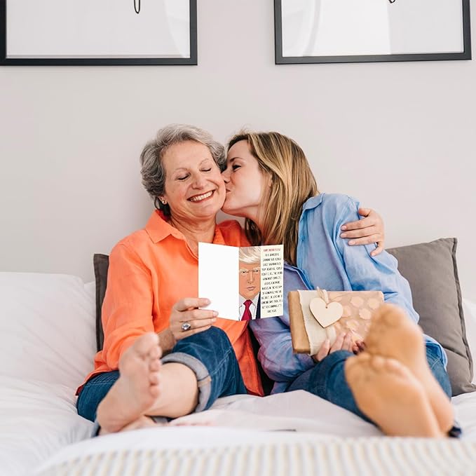 Funny Mothers Day Card for Grandma, Happy Grandma Mothers Day Gift from Grandson Granddaughter, Great Mother's Day Card Gift for Nana