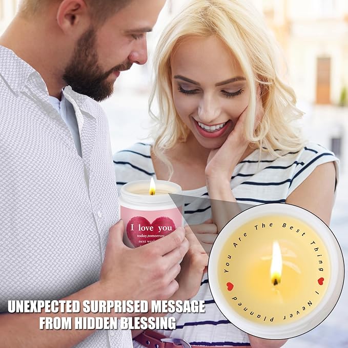 I Love You Gift for Her, Mothers Day Candle for Wife,Mom, Romantic Gift for Her Girlfriend Fiance Bride Birthday Anniversary,Wedding Present for Women,Date Night,Funny Wife Candle for Mothers Day