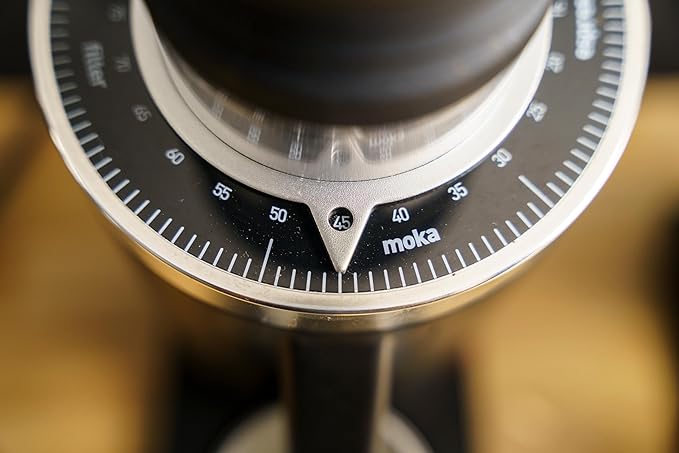 MiiCoffee DF64 II Single Dosing Coffee Grinder (Black)