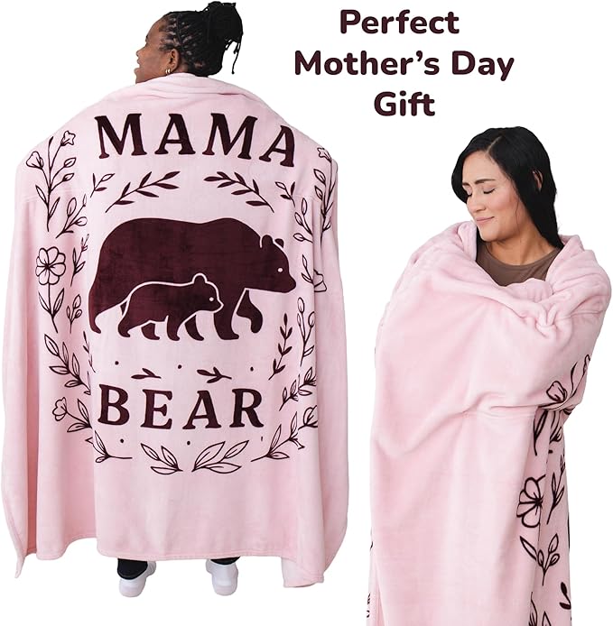 Super Blanky Wearable Blankets for Women, Adult Wearable Blanket Men, Mother's Day Gifts for Her, Wife Birthday Gift Ideas