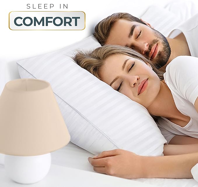Utopia Bedding Bed Pillows for Sleeping Euro Pillows 26x26 Size (White), Set of 2, Down Alternative Pillow for Sleeping, Cooling Hotel Quality Pillow Set for Back, Stomach or Side Sleepers