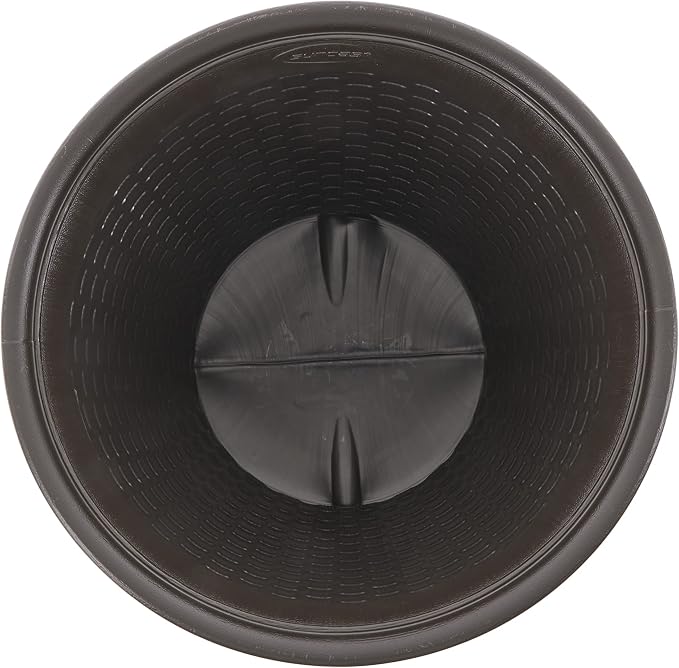 Suncast 2 Pack Sonora 22 Inch Plastic Wicker Indoor or Outdoor Decorative Garden Flower Planter for Entryways, Porch, and Backyard Patios, Dark Brown