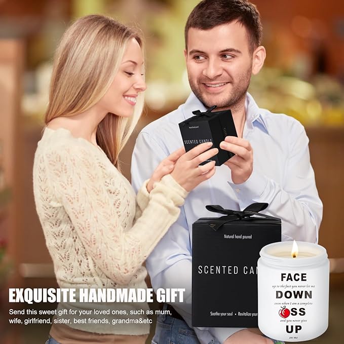 Mothers Day Gifts for Wife from Husband,Romantic Gift for Her Girlfriend Boyfriend Him,Birthday Anniversary Wedding Gift for Couple Women Sexy,Funny Present for Couple,Her, Wife Candle for Mothers
