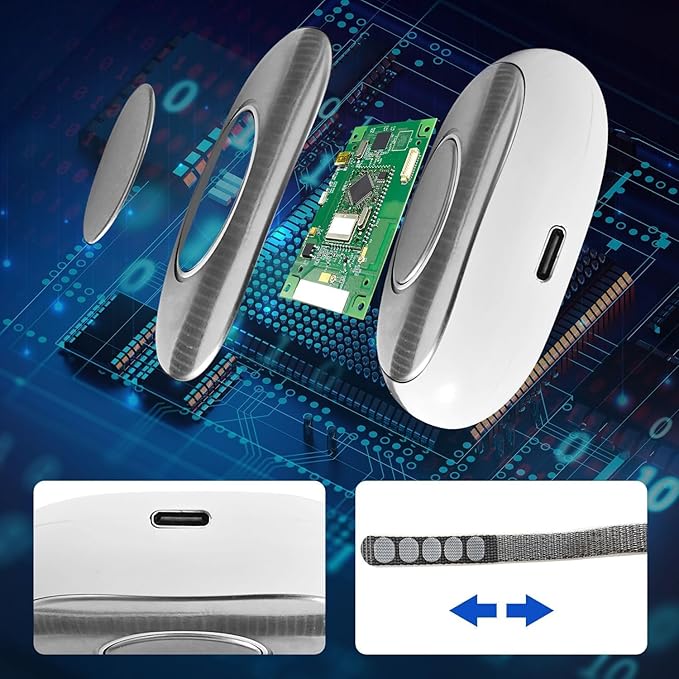 Handheld Sleep Aid Device, Anxiety Device, Relief Anxiety Help Sleep, Promotes Rest, USB Rechargeable，Microcurrent Relaxation Tool, USB Rechargeable, for Adults