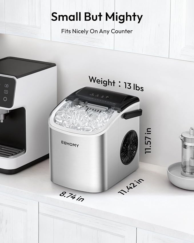 EUHOMY Ice Maker Machine