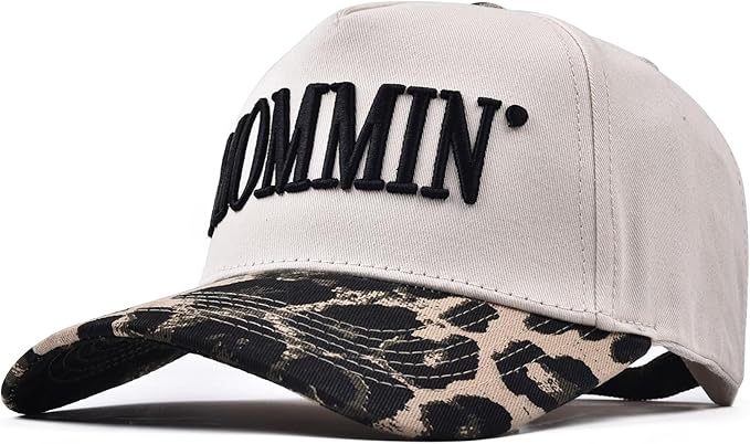 Womens Trucker Hat - with Mommin Embroidery Ponytail Fit - Mothers Day Great Gifts for Mom Wife Stepmom