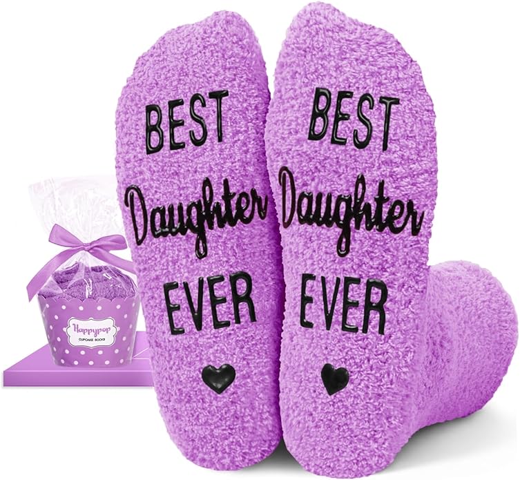 HAPPYPOP Mothers Day Socks - Sisters Aunt Gifts, Gifts for Sister Daughter Mother in Law