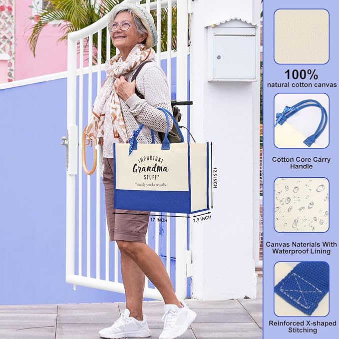 FORBIDDEN PAPER Gifts Tote Bag Important Stuff Tote Gift Gifts Birthday for Shopping Bag Grocery Bag Utility Tote