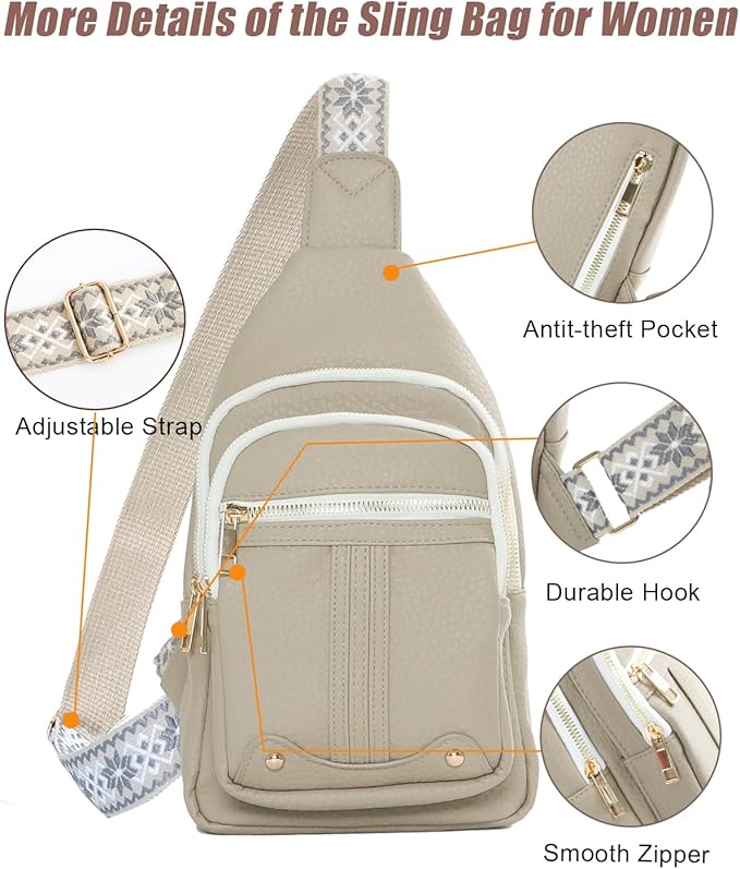 Mothers Day Gifts for Mom Teacher Aunt Crossbody Bags for Women Gifts for Mom from Daughter Son Husband Anniversy Birthday Family Mother in Law Small Sling Bag Fanny Travel Pack Christmas Gift Idea