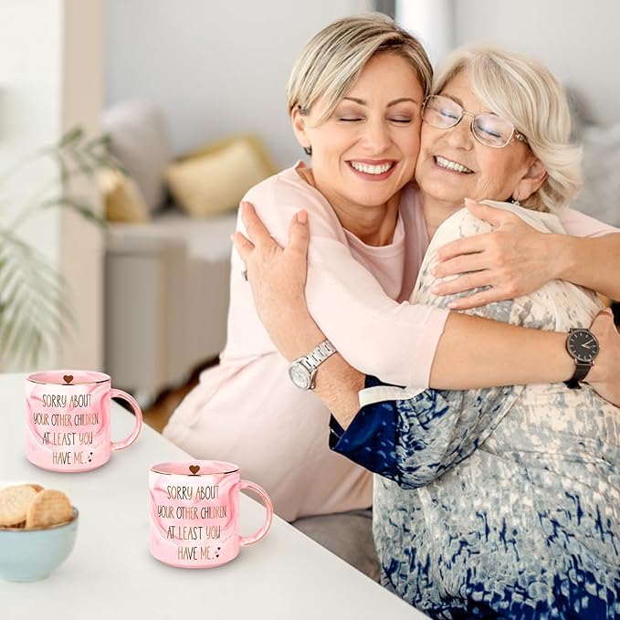 Mothers Day Gifts for Mom - 12oz Coffee Mug for Mother from Daughter Son Unique Gifts for Mom Wife Women Personalized Birthday Congratulation Retirement Anniversary Presents Ideas for Mama Stepmom