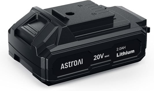 AstroAI 20V MAX Rechargeable Li-ion Battery for MC3 / C2 with Real-time Capacity Indicator USB Output Only Compatible Product