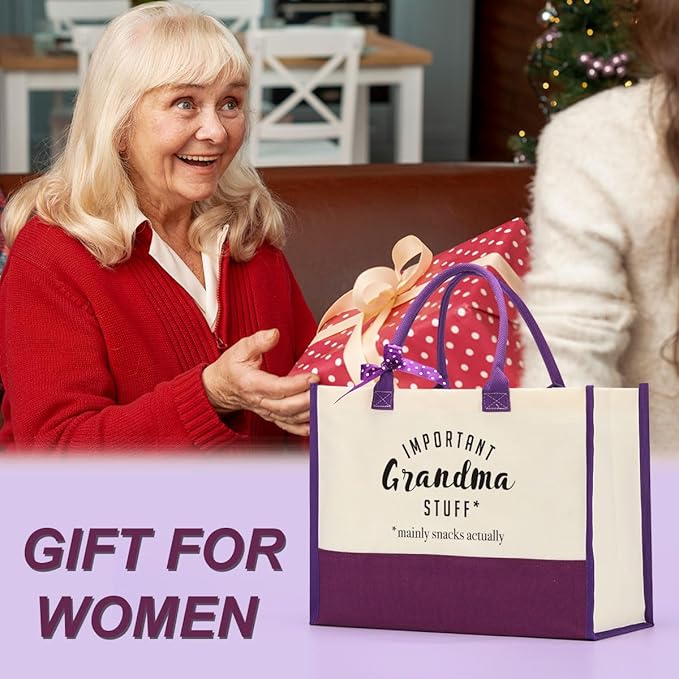 FORBIDDEN PAPER Gifts Tote Bag Important Stuff Tote Gift Gifts Birthday for Shopping Bag Grocery Bag Utility Tote
