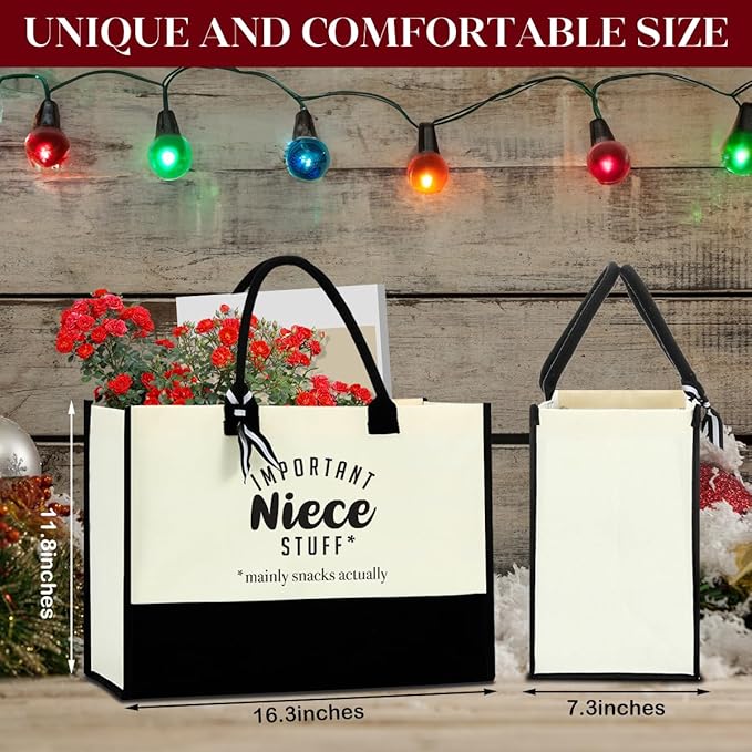 FORBIDDEN PAPER Gifts Tote Bag Important Stuff Tote Gift Gifts Birthday for Shopping Bag Grocery Bag Utility Tote
