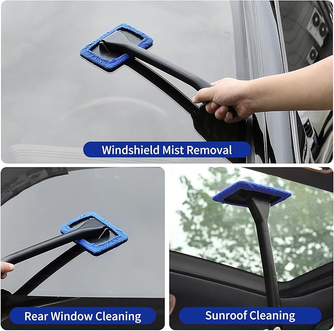 37Pcs Car Detailing Kit, Car Detailing Brush Set, Car Wash Cleaning Kit, Car Detailing Brushes, Professional Car Care Kit for Interior Exterior Wheels, Blue