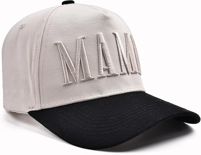 Womens Trucker Hat - with Mommin Embroidery Ponytail Fit - Mothers Day Great Gifts for Mom Wife Stepmom
