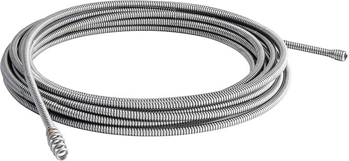 RIDGID 55983 1/4 in. x 30 ft. C-1 IC Inner Core Drain Cleaning Snake Auger Machine Replacement Cable for PowerClear Drain Cleaner