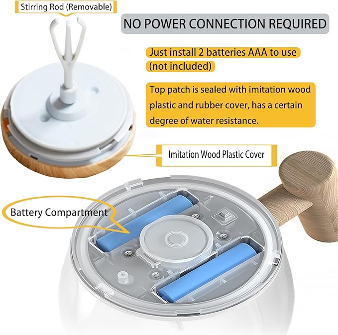 Self Stirring Coffee Mug, 400ML Self Stirring Mug Electric Mixing Mug High Borosilicate Glass Mixing Coffee Mug With 55° Constant Temperature Coaster Suitable for Coffee/Milk/Egg