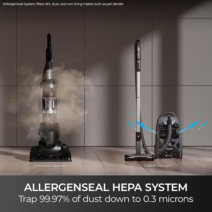 Kenmore BC4039 600 Series Pet Friendly Bagged Canister Vacuum with POP-N-GO, Pet PowerMate, Hair Eliminator Brushroll, HEPA Filter, Performance Indicator, Extended Reach and Auto Cord Rewind