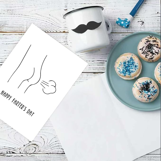 Father's Day Card for Dad, Fathers Day Card Gifts from Daughter Son, Funny Dad Gifts for Daddy
