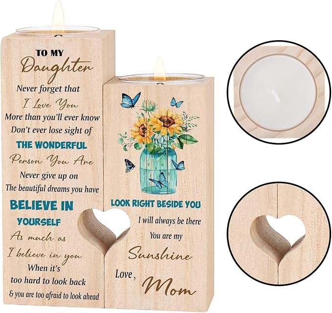 Daughter Gifts from Mom - Unique Christmas Birthday Gifts, Grown Daughter Gift Ideas for Mother's Day, Graduation, Thanksgiving