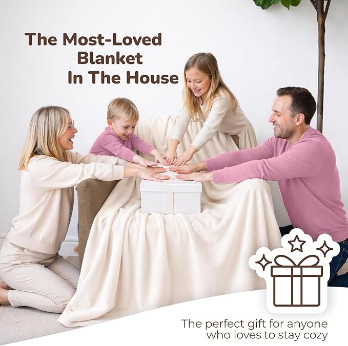 Super Blanky Wearable Blankets for Women, Adult Wearable Blanket Men, Mother's Day Gifts for Her, Wife Birthday Gift Ideas
