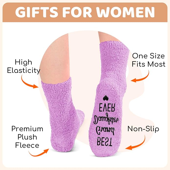 HAPPYPOP Mothers Day Socks - Sisters Aunt Gifts, Gifts for Sister Daughter Mother in Law