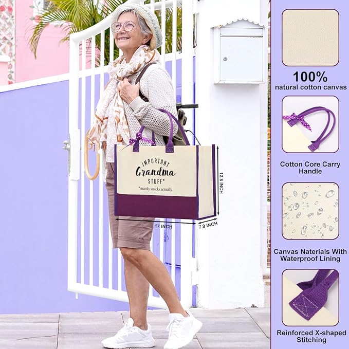 FORBIDDEN PAPER Gifts Tote Bag Important Stuff Tote Gift Gifts Birthday for Shopping Bag Grocery Bag Utility Tote