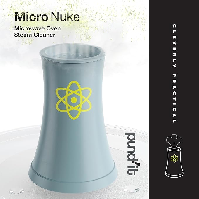 Pund'it Micro Nuke, Microwave Steam Cleaner and Deodorizer